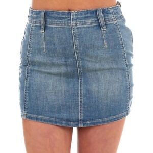 Free People Daylight Denim Mini Skirt Size 25